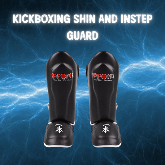Kickboxing shin & instep guard