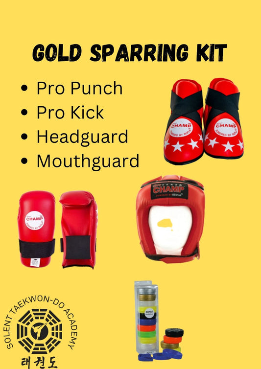 Gold sparring kit